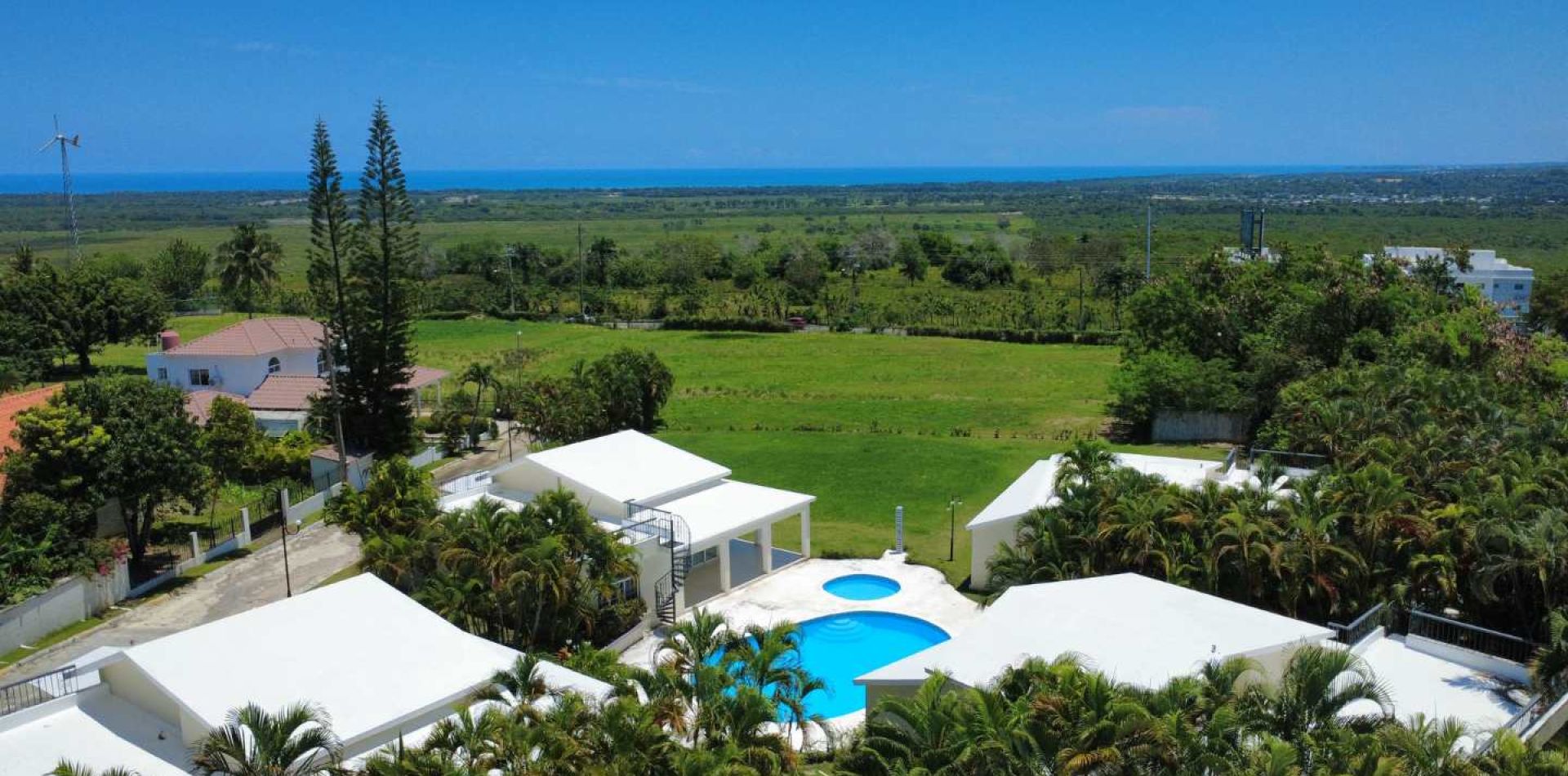 5 villas de venta con vista al mar en urbanizacion privada de Puerto Plata