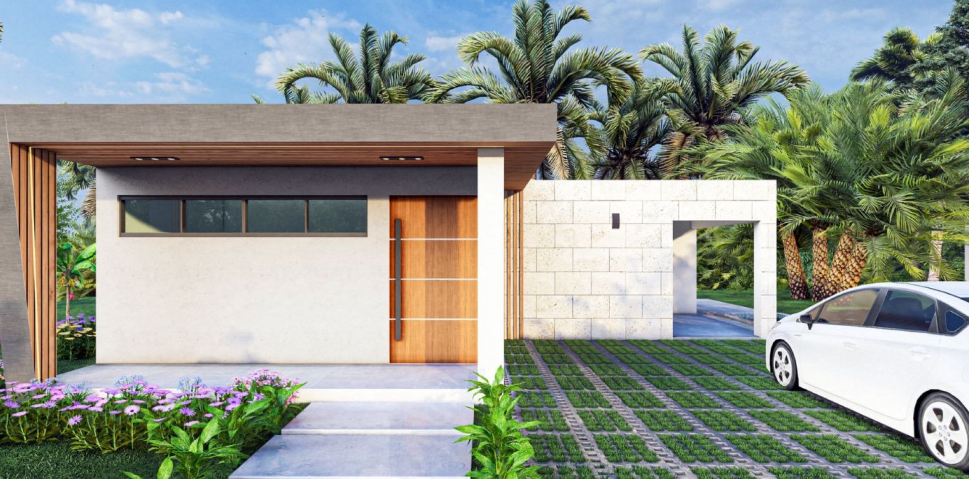 Casas de venta en nuevo desarrollo frente a Playa Dorada